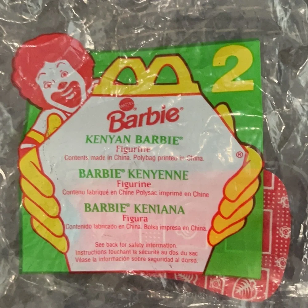 New set/2 McDonald’s Barbie figures